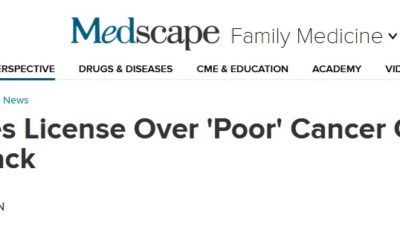Medscape – Dr. Khan vs. Criminal CPSO